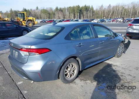2020 Toyota Corolla Hybrid Le из США, поврежденный, VIN JTDEBRBE3LJ005074